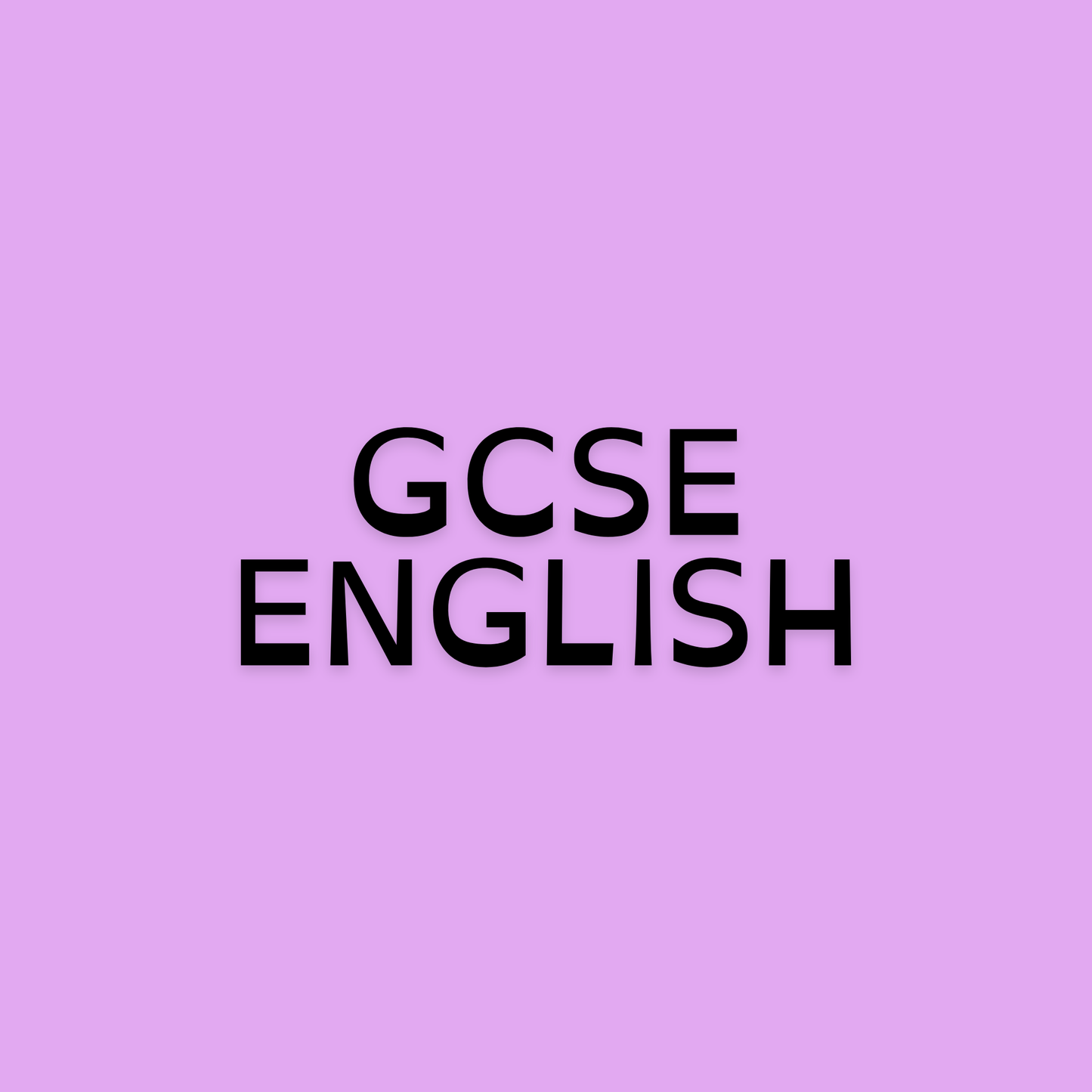 GCSE English Language