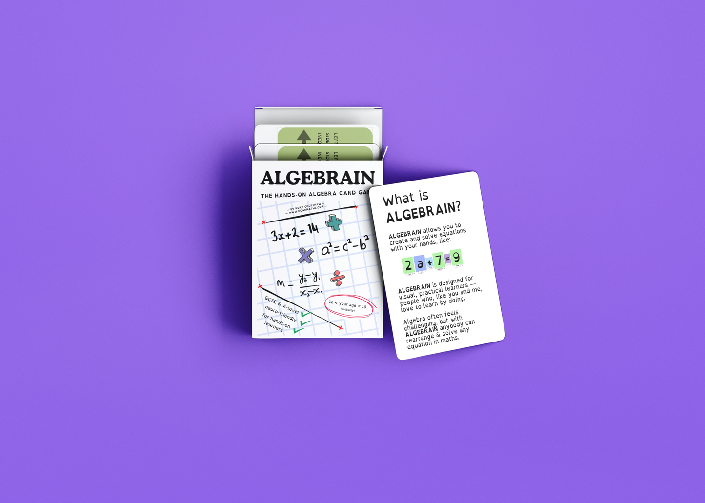 Algebrain — the Algebra Card Game!